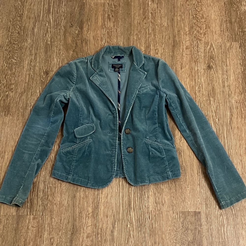 American Eagle Outfitters Blue Blazer